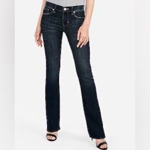 EXPRESS • Womens Barely Boot/Low Rise Jeans • 4R